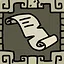 A scroll icon
