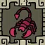 A scorpion icon