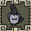 A pigeon icon