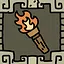 A torch icon