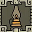 A hiking lanterns icon