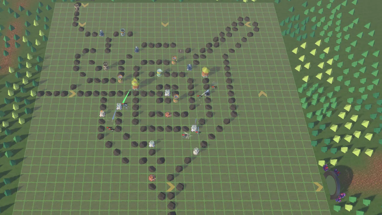 Pathless Maze TD Screenshot 2