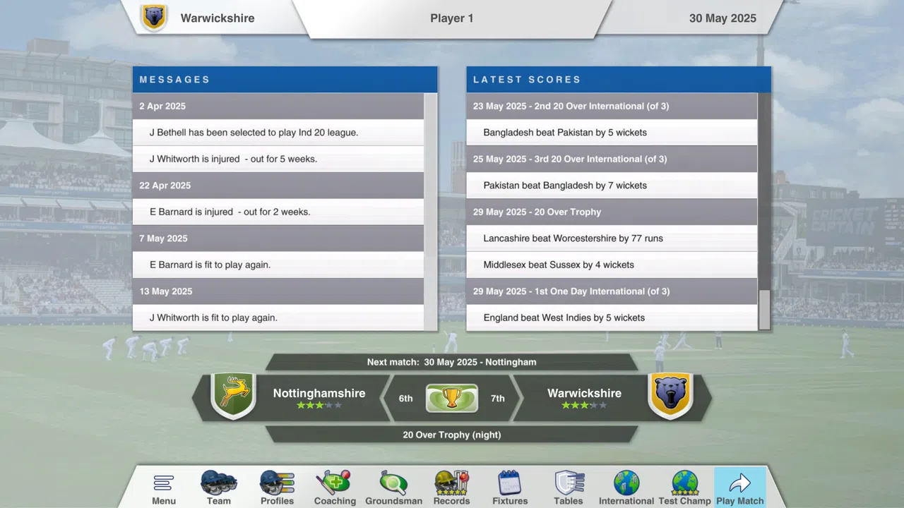 Cricket Captain 2025 Screenshot 3