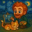 Warm Creation Under the Night Sky icon