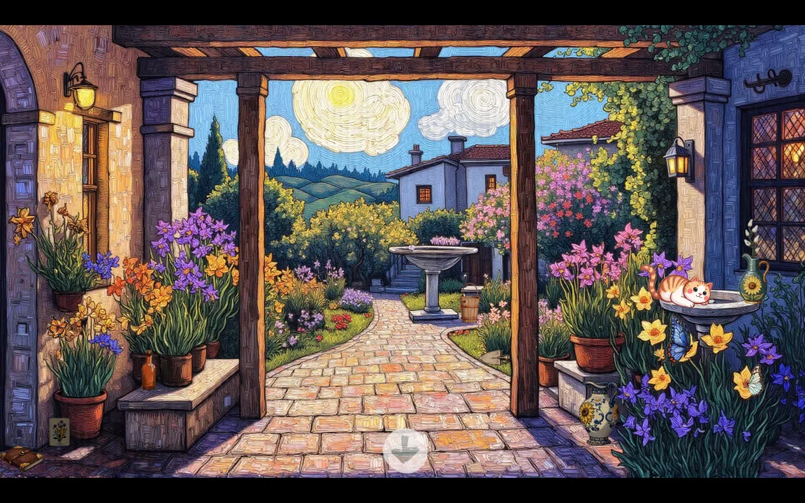 Meow Time Machine: VAN GOGH Screenshot 5