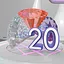20 Diamond icon