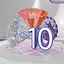 10 Diamond icon