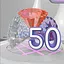 50 Diamond icon