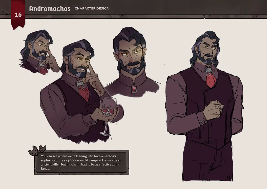 Vampire Therapist - Digital Art Book Screenshot 2