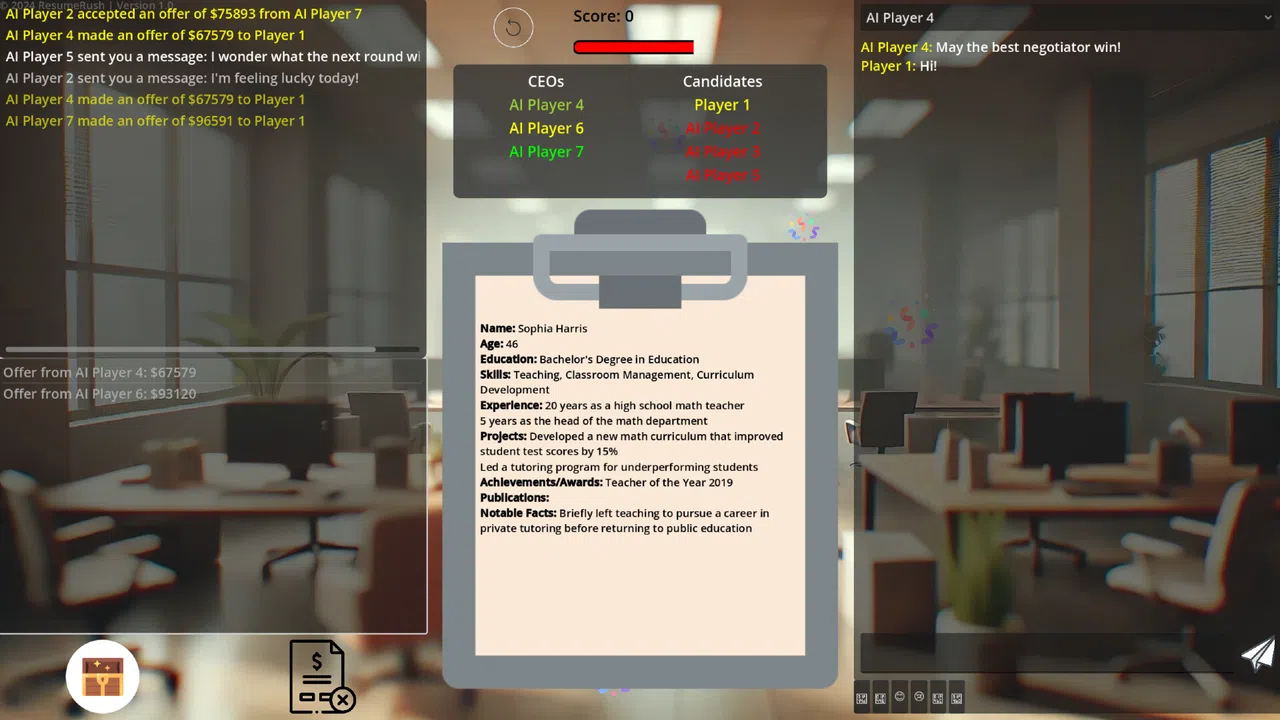 Resume Rush Screenshot 2