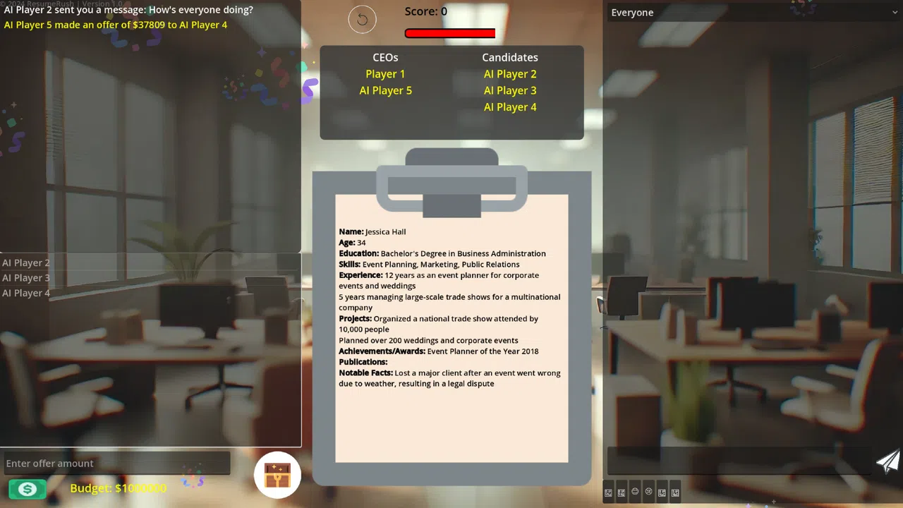 Resume Rush Screenshot 0