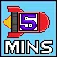 5 minutes icon