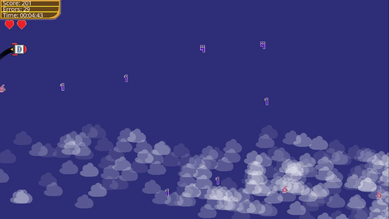 Destroy All Letters - Space Adventure Screenshot 2