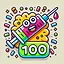 100th hit icon