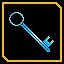 Got a blue key! icon