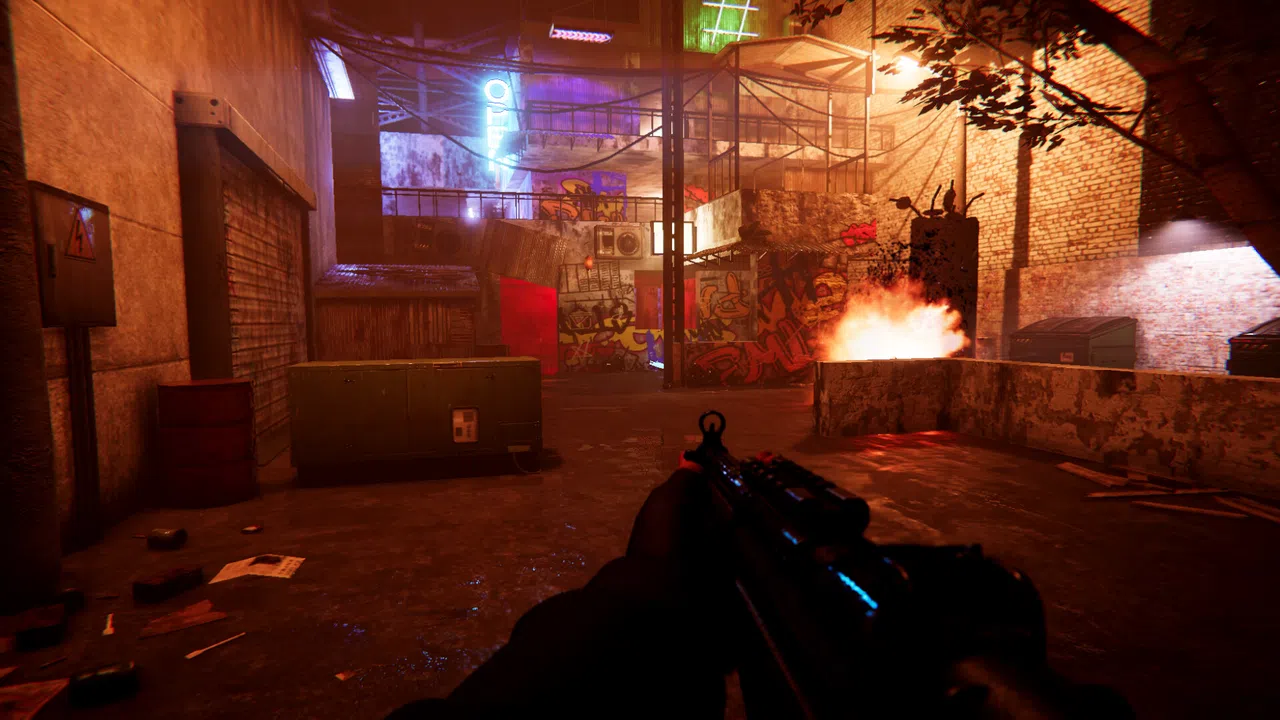 Neon Fragments Screenshot 2
