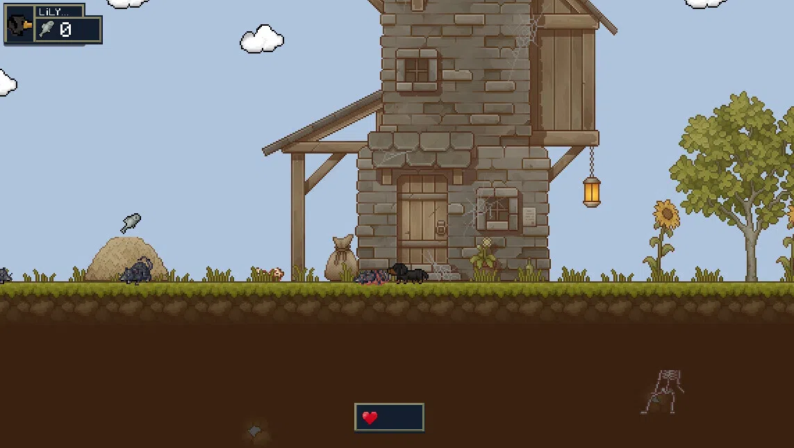 Hungry Lily & The Fallen Knight Screenshot 1