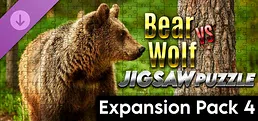 Bear vs. Wolf Jigsaw Puzzle - Expansion Pack 4