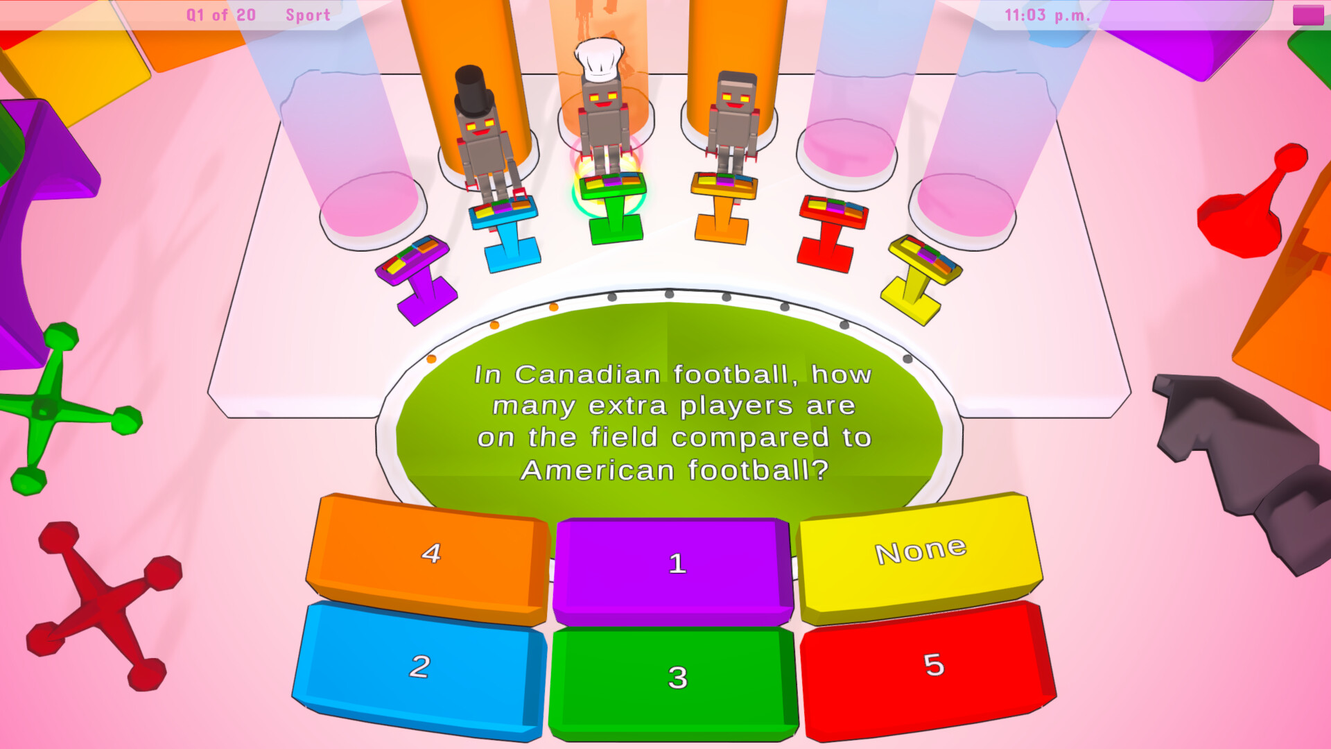 Robot Trivia Funtime Screenshot 1