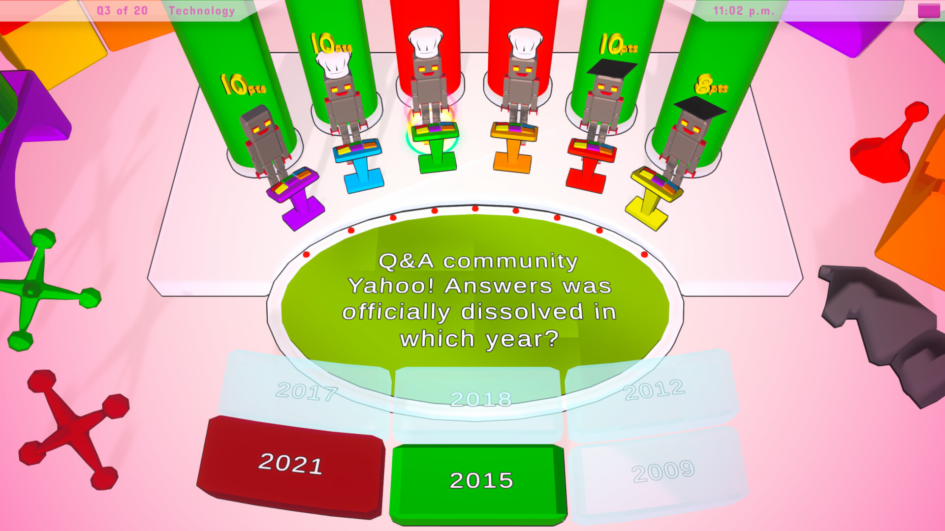 Robot Trivia Funtime Screenshot 0