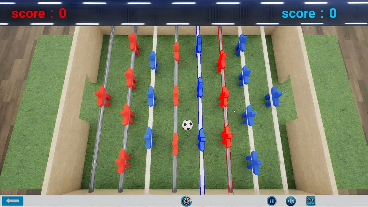 桌上足球 TableSoccer  Screenshot 0