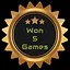 WON FIVE GAMES icon