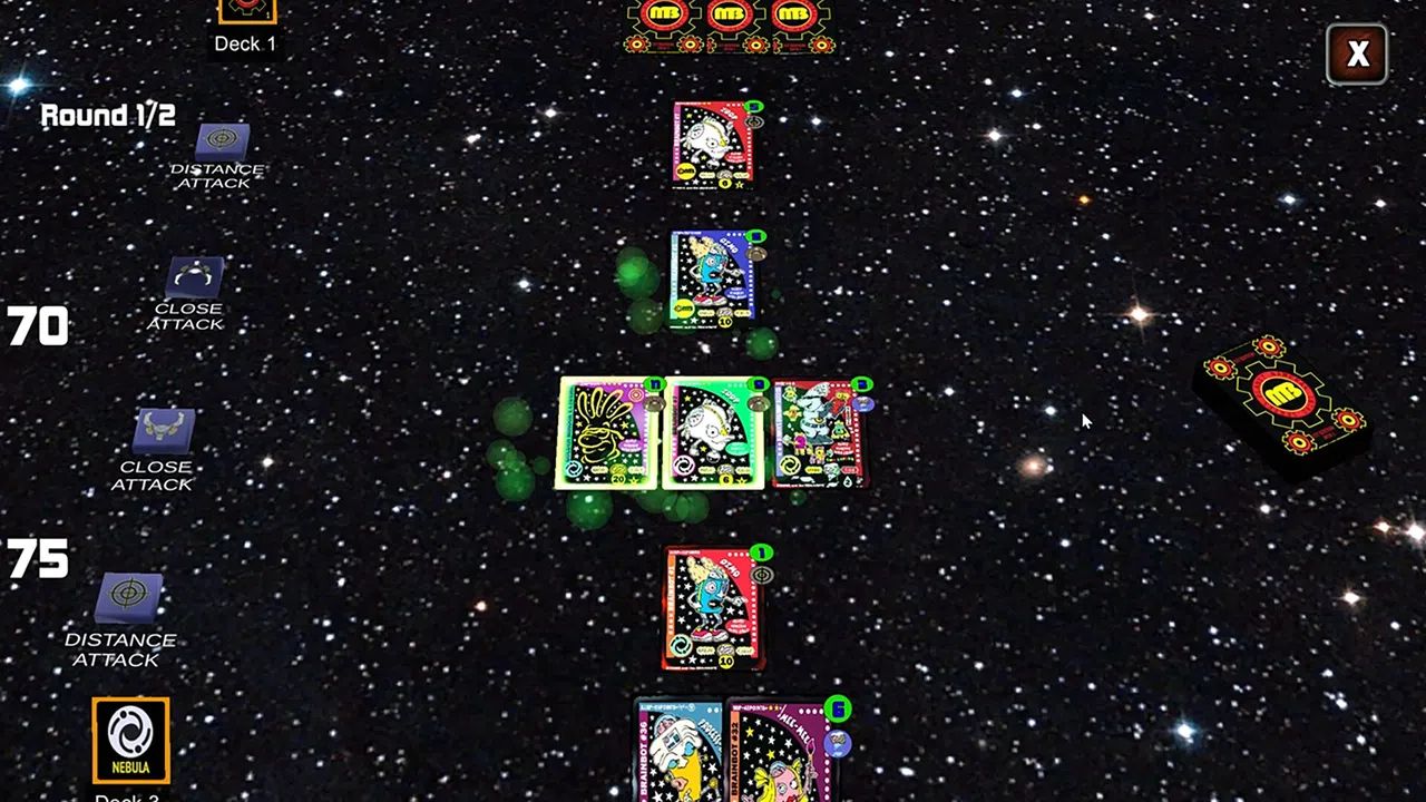 Minook and the Brainbots: Collector Card Battle Screenshot 1
