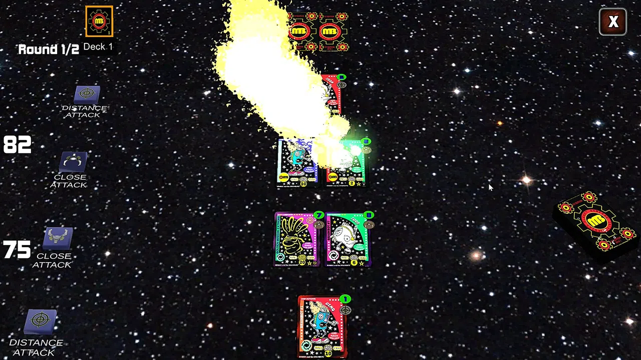 Minook and the Brainbots: Collector Card Battle Screenshot 2
