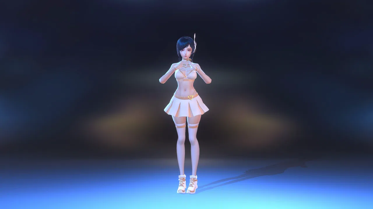 Angel Legion-DLC Cheerleader (Orange) Screenshot 3