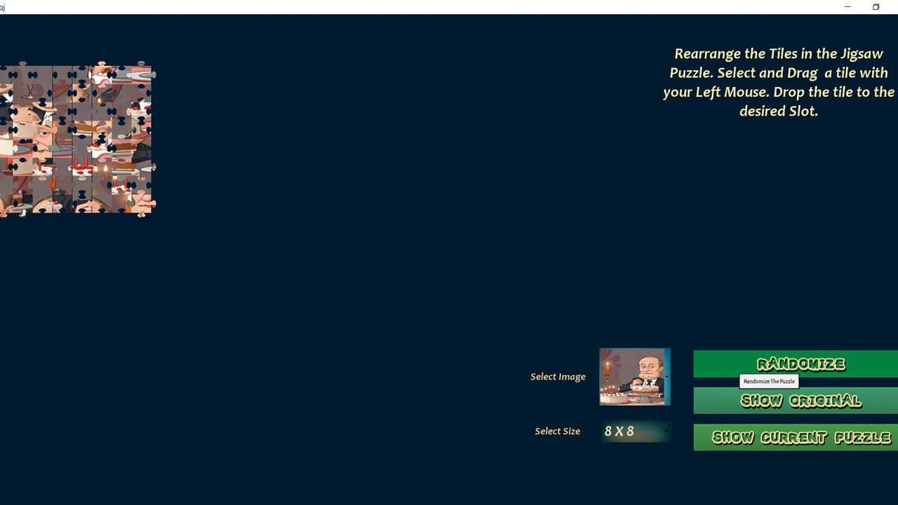 Putin Jigsaw Screenshot 1