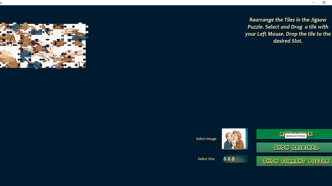 Putin Jigsaw Screenshot 0