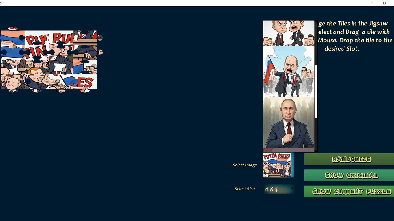 Putin Jigsaw Screenshot 2