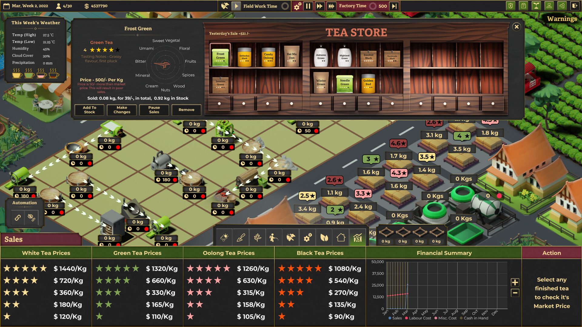 Tea Garden Simulator Screenshot 5