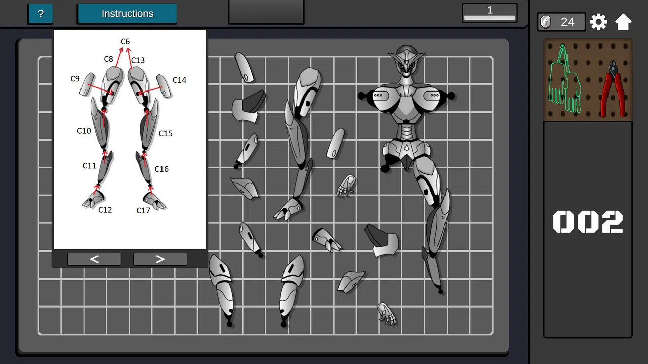 Mech Assembler: Model Kit builder Simulator Screenshot 3