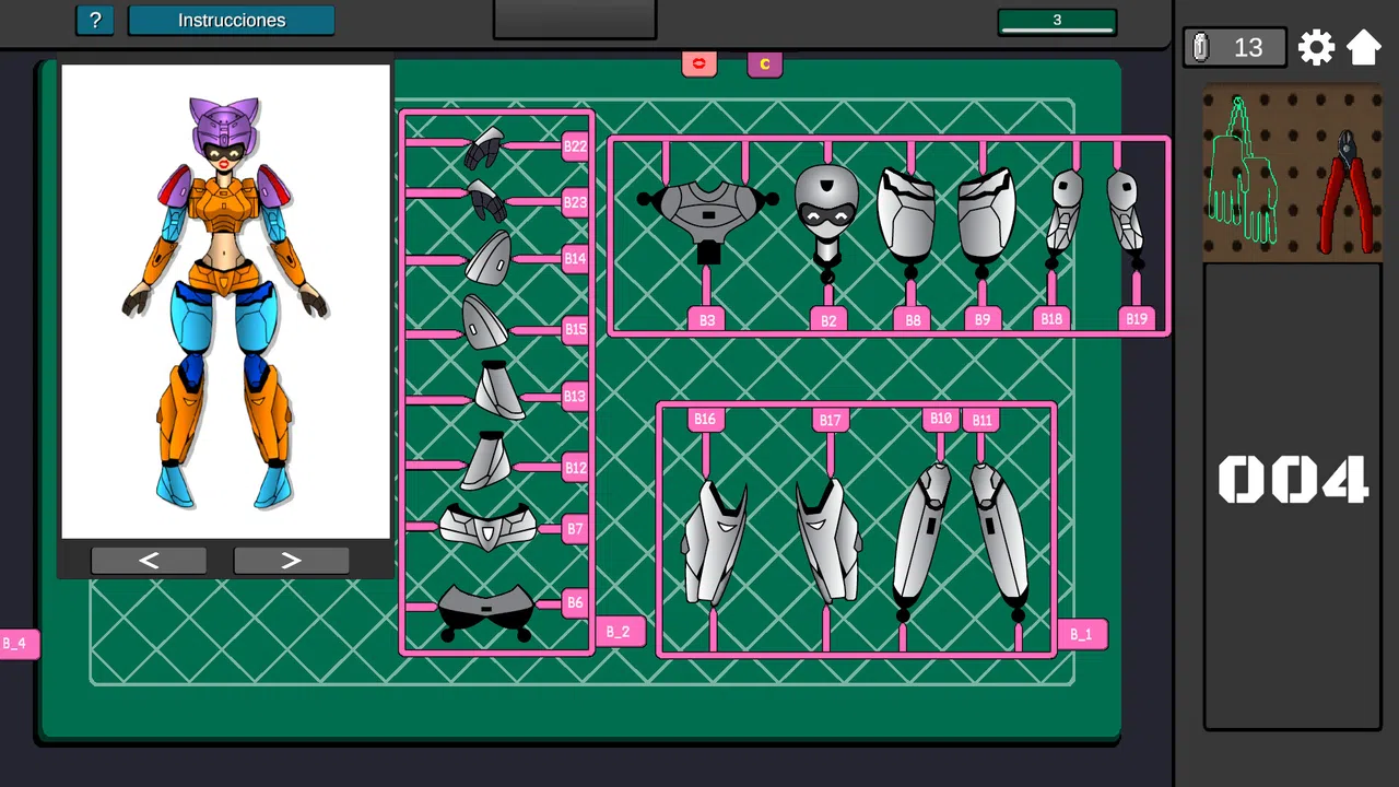 Mech Assembler: Model Kit builder Simulator Screenshot 4
