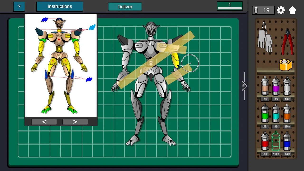 Mech Assembler: Model Kit builder Simulator Screenshot 0