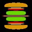 Thin patty icon