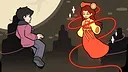 Warp Speed and Witchcraft: Disastrous Dating Sim Screenshot 1