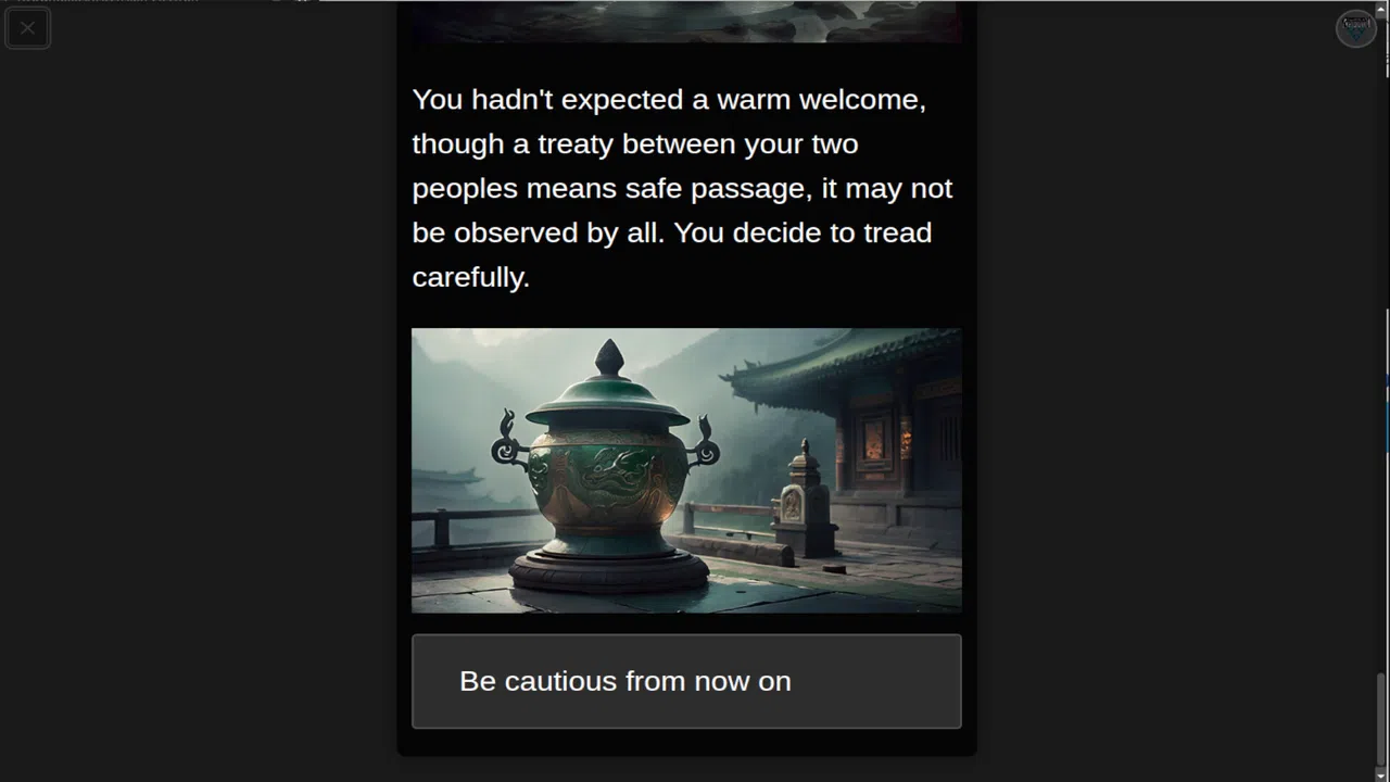 Ascension Gamebook Screenshot 5
