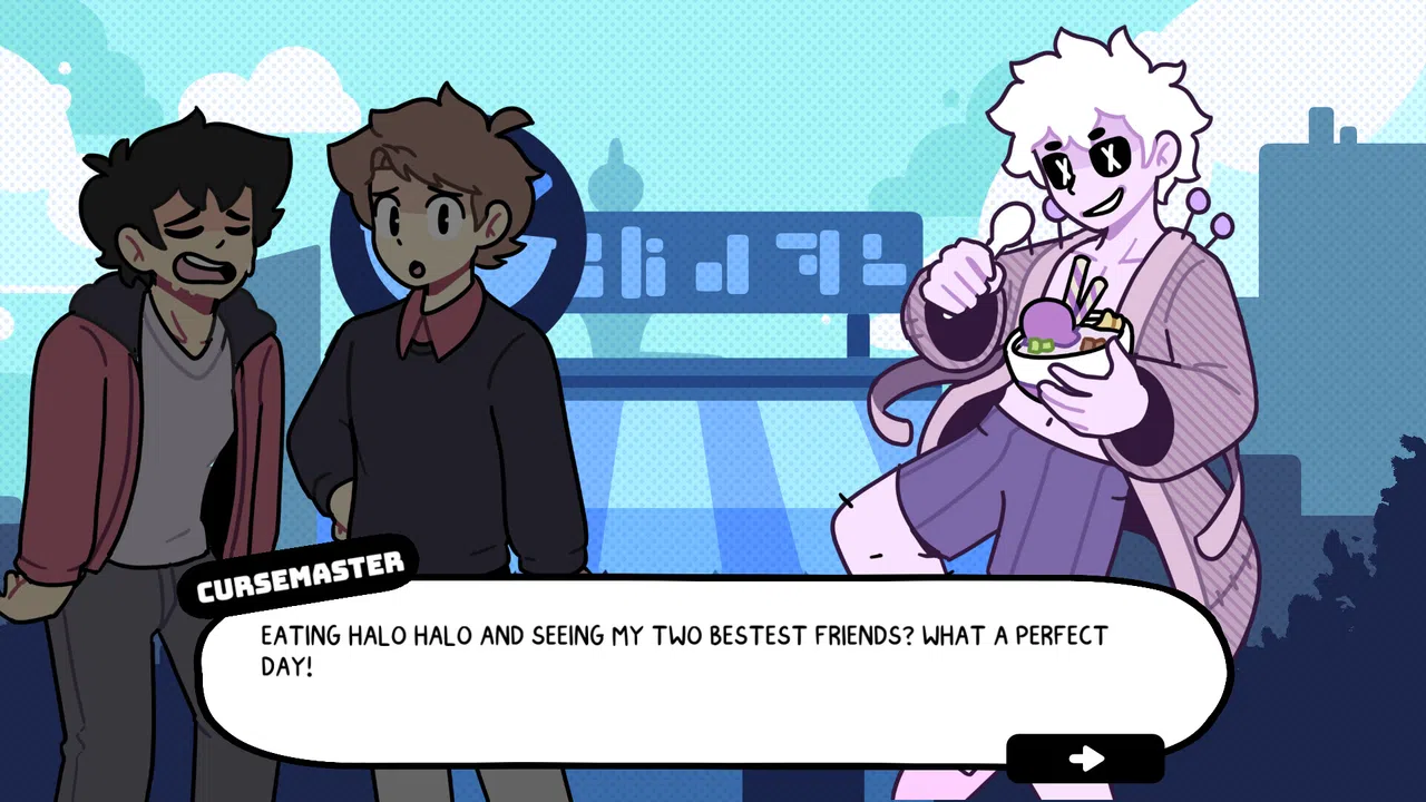 Warp Speed and Witchcraft: Disastrous Dating Sim Demo Screenshot 3