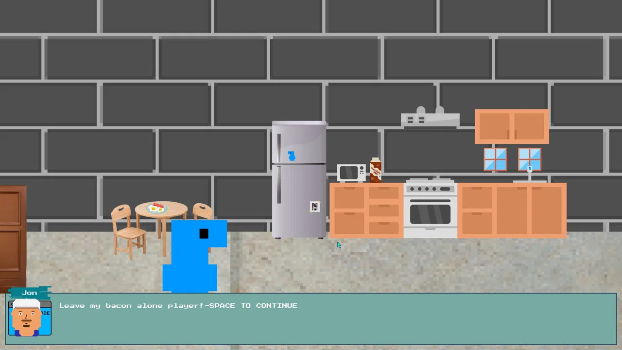 Blu-Dude In The Quest of Reality In Time Demo Screenshot 1