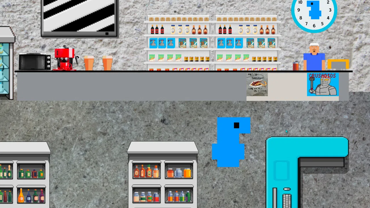 Blu-Dude In The Quest of Reality In Time Demo Screenshot 14