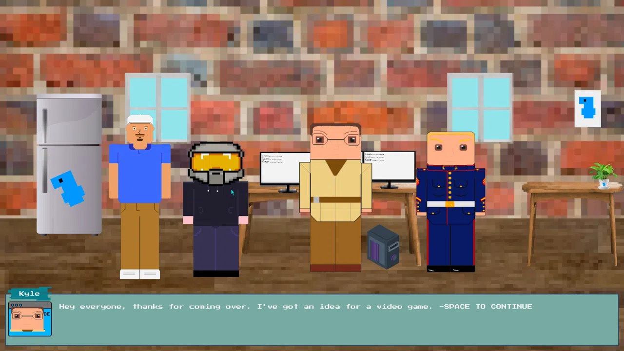 Blu-Dude In The Quest of Reality In Time Demo Screenshot 6