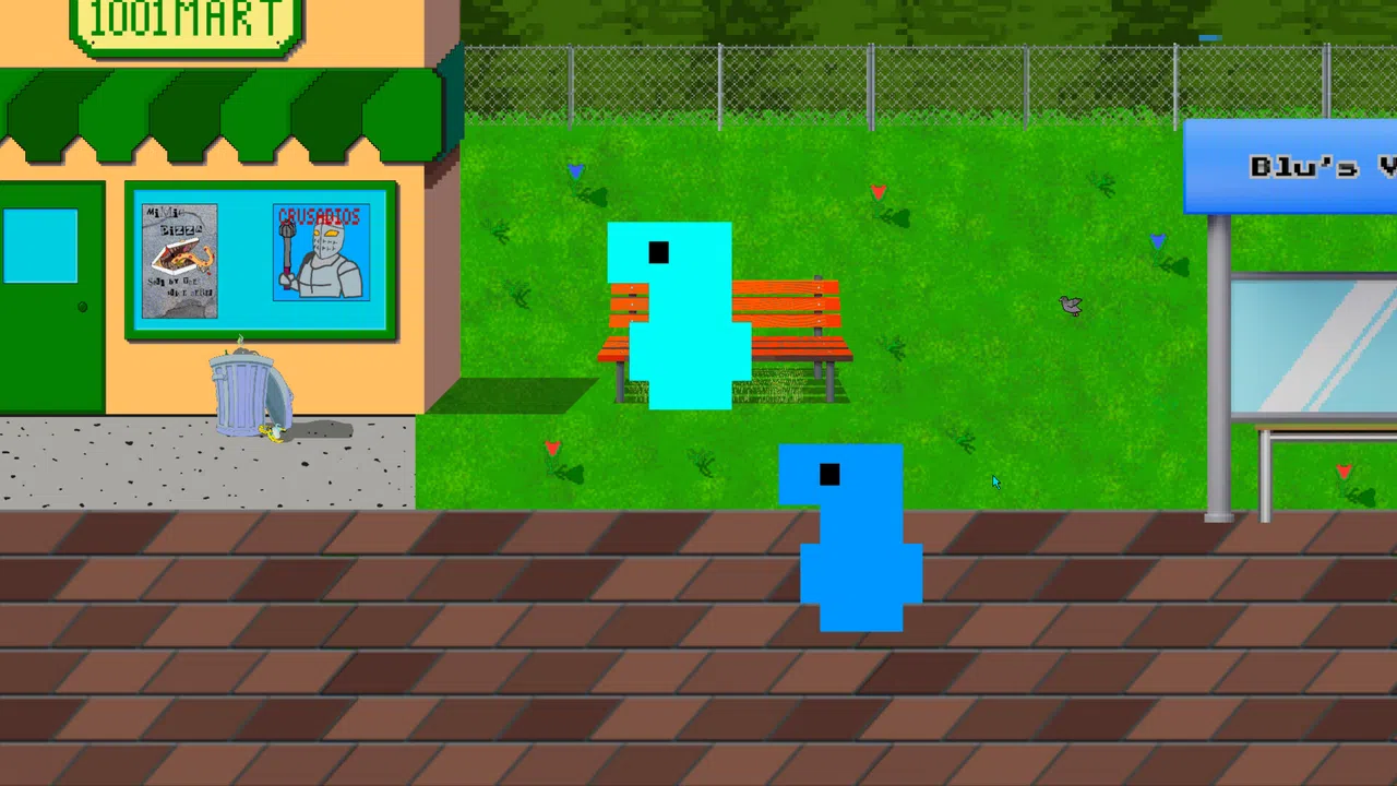 Blu-Dude In The Quest of Reality In Time Demo Screenshot 7