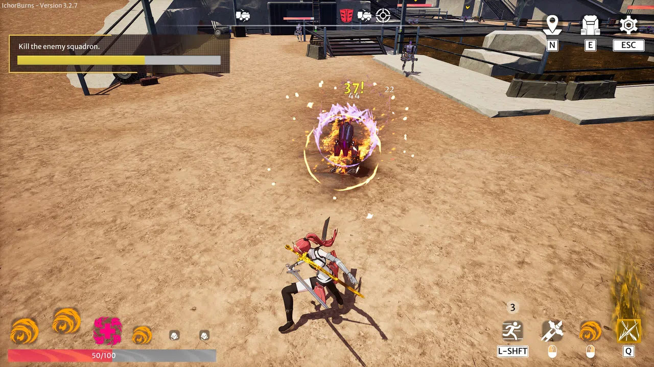Ichor Burns Screenshot 1