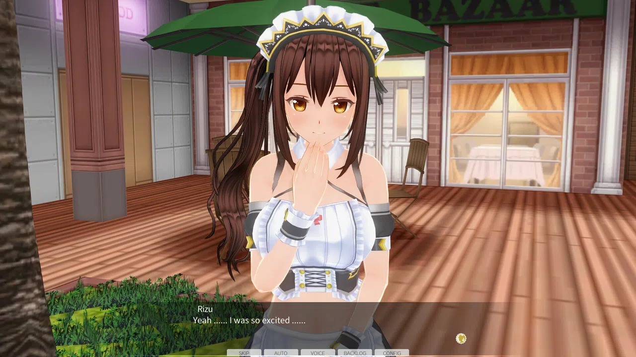 CUSTOM ORDER MAID 3D2 Friendly and Slightly Naughty Woman GP-01Fb Screenshot 0