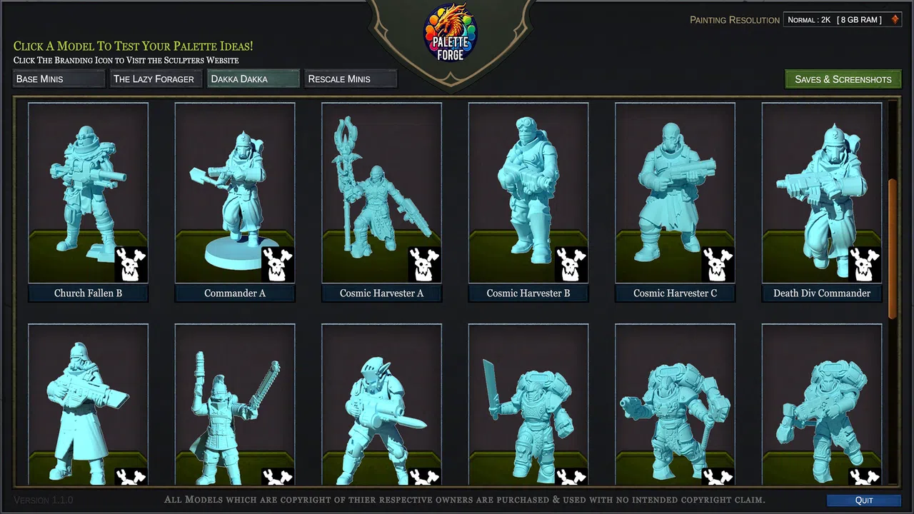 Palette Forge Screenshot 1