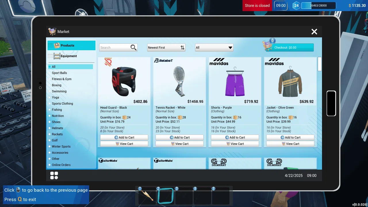 Sporting Goods Shop: Prologue Screenshot 10