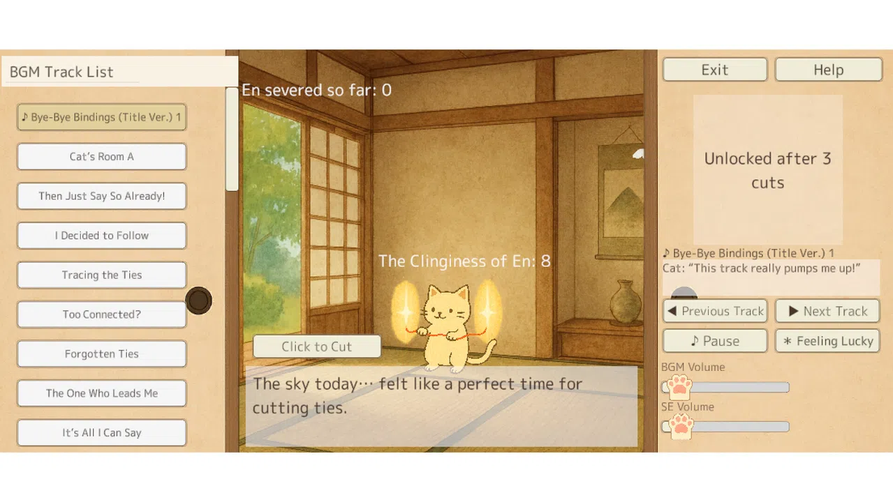Bye-Bye Bindings! Screenshot 1