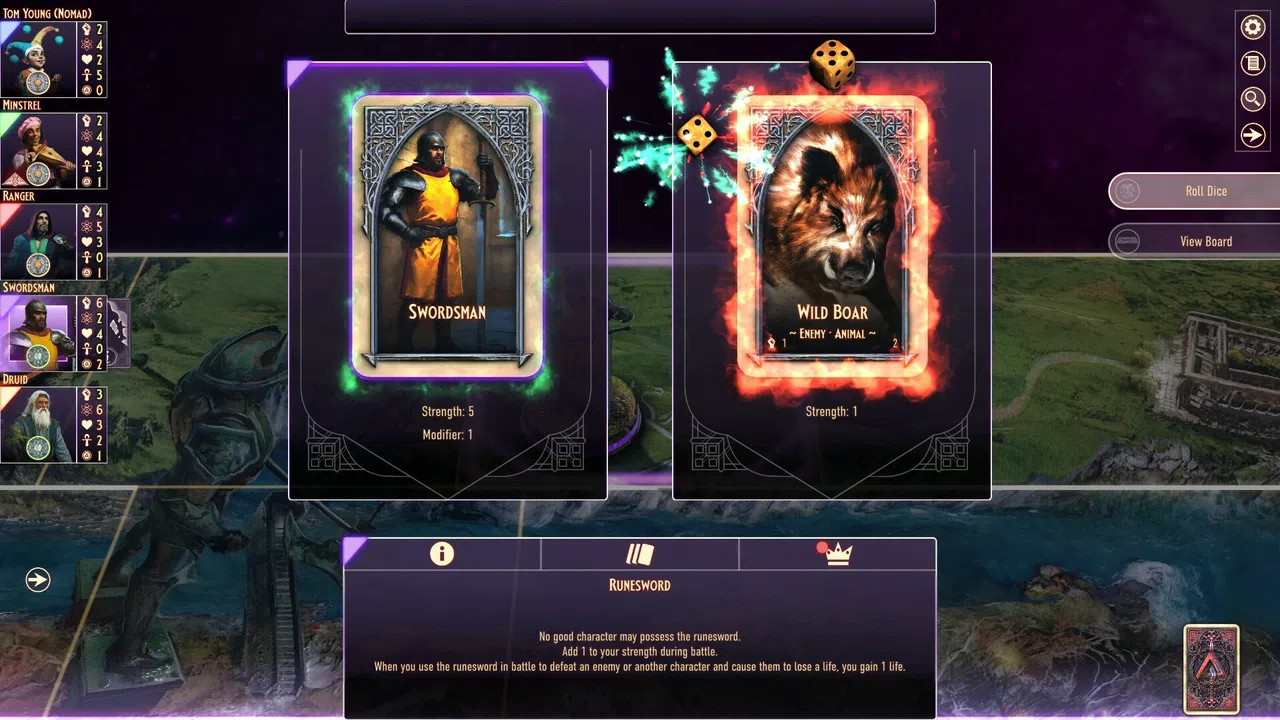Talisman: Digital 5th Edition - The Swordsman Character Screenshot 1